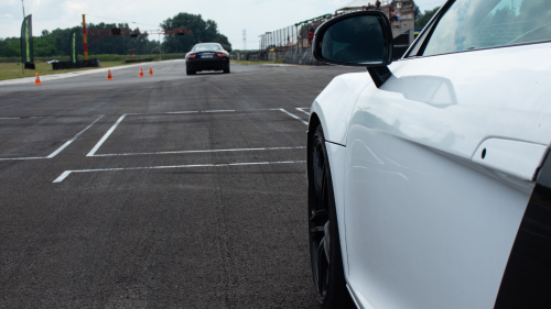 Audi R8 élményautózás gyerekeknek a Kakucs Ring versenypályán 7