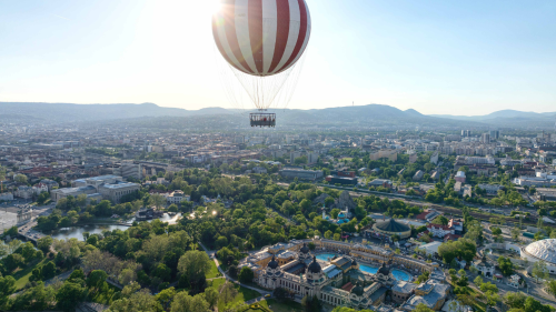Családi panoráma vadászat a Ballon-kilátóban a Városligetben 3