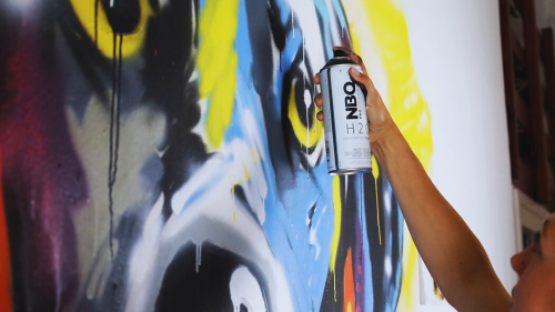 Festékszórós kaland Apával! - Graffiti Workshop Budapesten 3