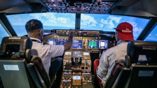 Boeing 747-es Szimulátorban 90 perces repülés 1