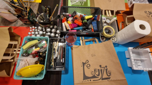 Anyával alkotni csodás! - Anya-gyerek absztrakt festő workshop Budapesten 10